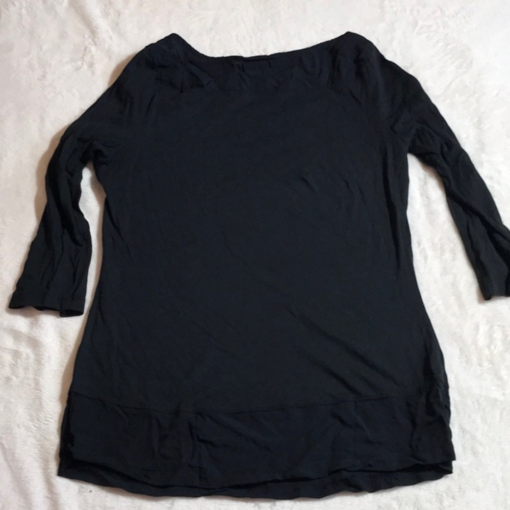 Merona 3/4 Sleeve w/Zipper - Picture 8 of 9
